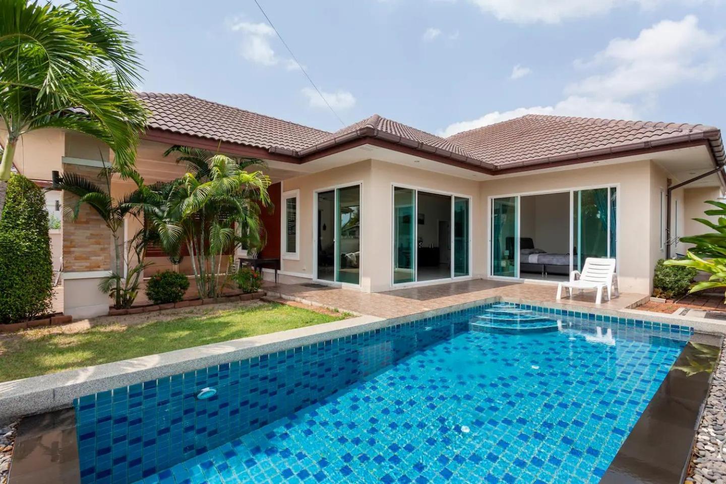 Luxury 3 Bed Pool Villa Ban Huai Yai Exteriör bild